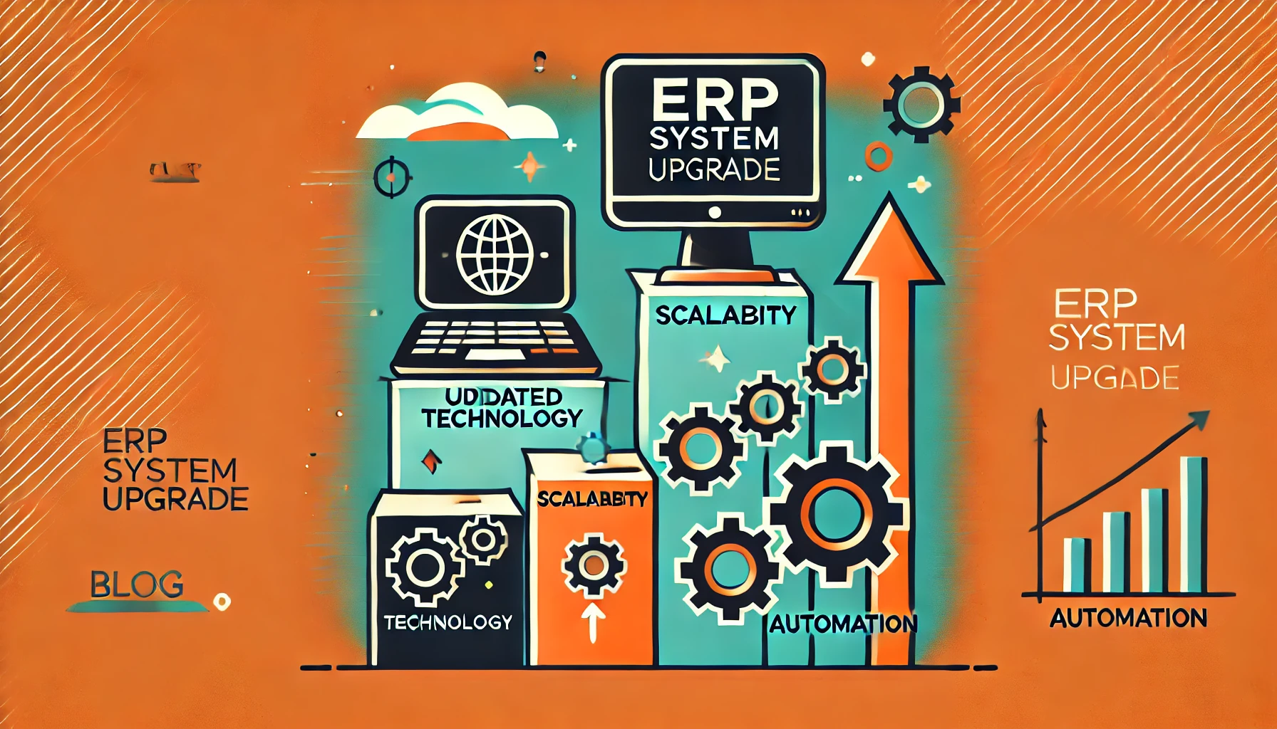 ERP system upgrade signs