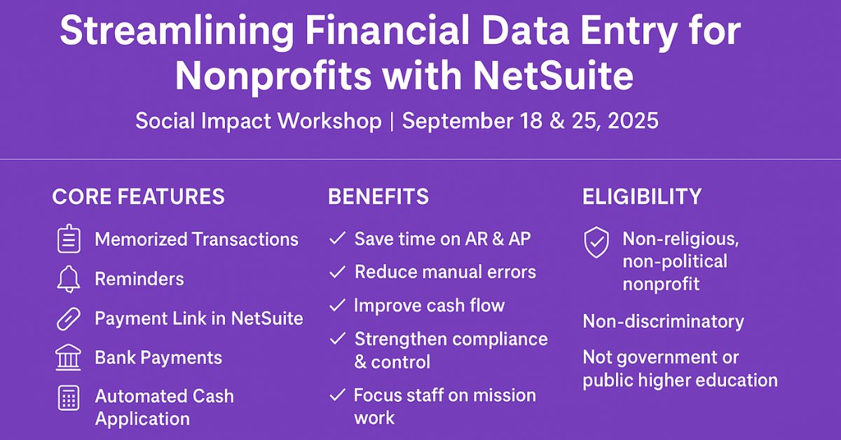 Streamline AR & AP in NetSuite