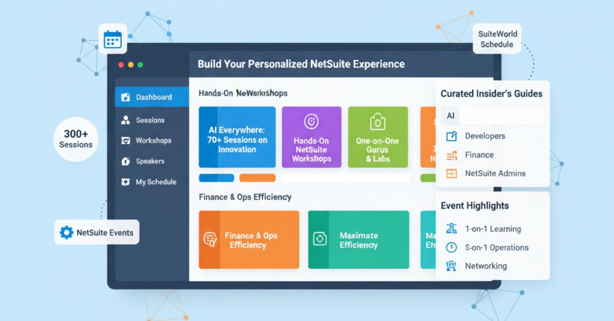 SuiteWorld Agenda Builder